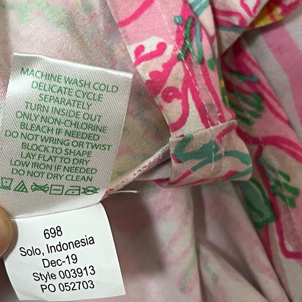 Lilly Putlizer Breanna Maxi Floral Dress Size‎ XL Paradise Found Deep V Neck NWT - Picture 5 of 5